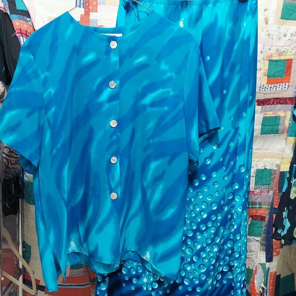 Lee Winter skirt set size Large (InvW202)